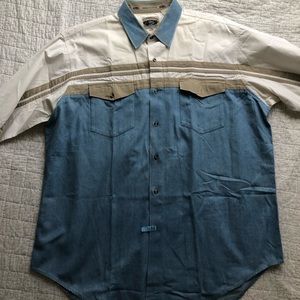 Vintage Cumberland Western Button Up